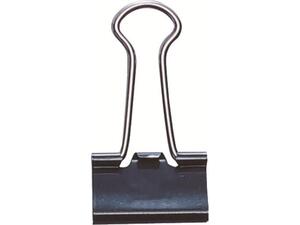 Πιάστρα μαύρη μεταλλική BINDER 19mm (1 τεμάχιο)